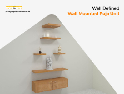 Wall Mounted Puja Unit