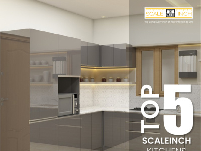 Top 5 Kitchen Designs From Scaleinch interior designers in bangalore kitchen cabinets bangalore modular kitchen bangalore