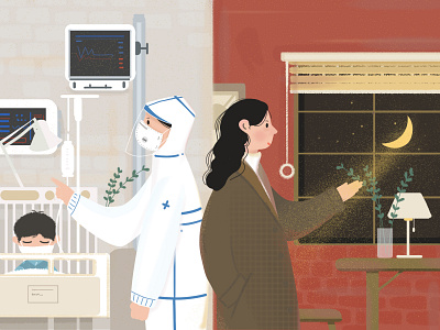 doctoer app design doctor doctors illustration picture book web