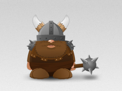 Viking ball helmet horns spike viking