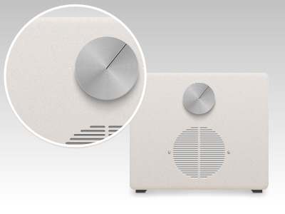 Dieter Rams Style Audio PLayer dieter rams braun radio audio crisp