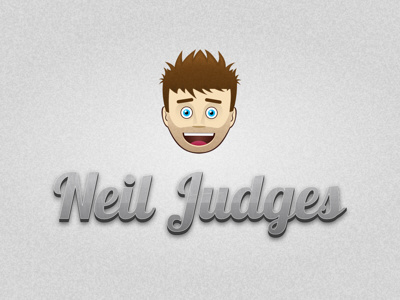 Judges Logo avatar cartoon dude head portfolio