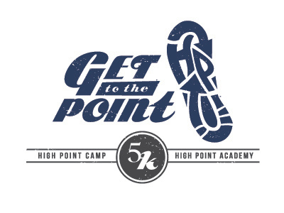 Hp 5k Logo high point camp jordan fretz design logo design