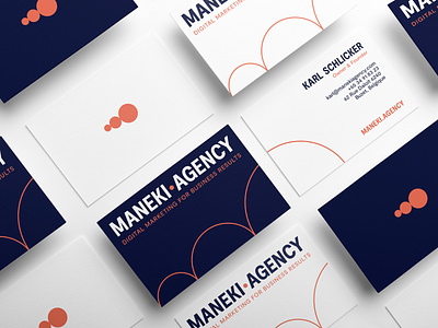 Branding Maneki.agency brand design brand identity branding logo logotype