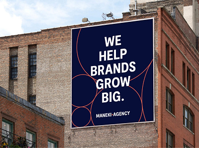 Branding Maneki.Agency brand design brand identity branding logo logotype