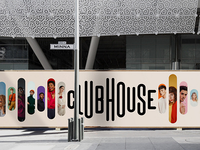 Clubhouse Brand Identity Concept