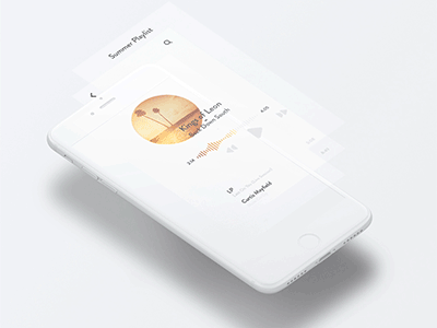 Hello Dribbble ! ae animation app music design first shot gif iphone loop motion motion graphic ui ux