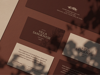 Brand Identity Concept for a Luxury Hotel in Italy