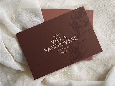 Brand Identity Concept for a Luxury Hotel in Italy