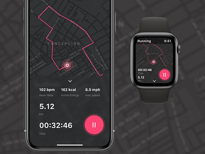 Daily UI 20: Location Tracker