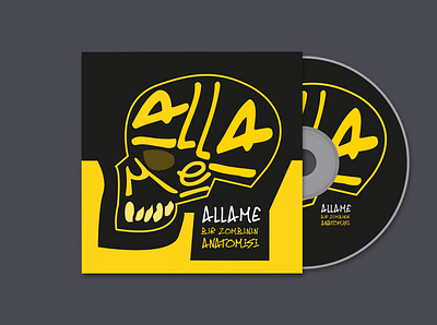 Allame Album Cover album albumcover art cover cover design design poster rap rapper tipografi tipografia