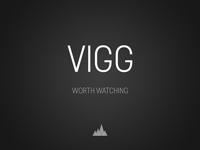 Introducing Vigg - watch better videos black introducing logo video videos vigg watch