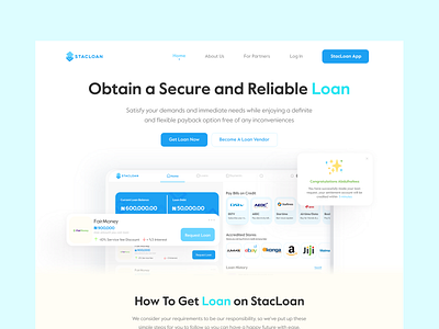 STACLOAN Landing Page