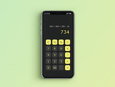 Daily UI #004 Calculator calculator calculator ui daily ui daily ui 004 mobile design mobile ui ui design