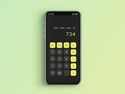 Daily UI #004 Calculator