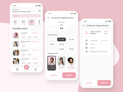 Appointment App for Hair Salon