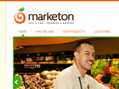 Marketon Inc - Website Main Navigation
