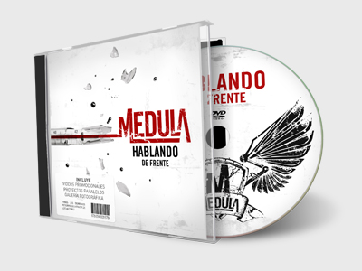 Medula - Hablando de Frente album band cover logo metal rock