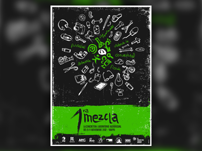 La 1ra Mezcla Poster mezcla poster