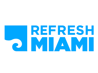 Refresh Miami Logo v2 branding logo miami refresh