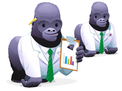 Silverback II App Icon characters icons illustration
