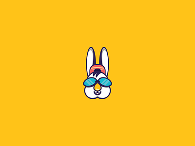 Rabbit Icon animal art branding bunny design icon illustration illustrator logo rabbit vector