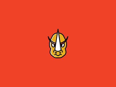 Rhino icon animal art branding design flat icon illustration illustrator logo rhino vector
