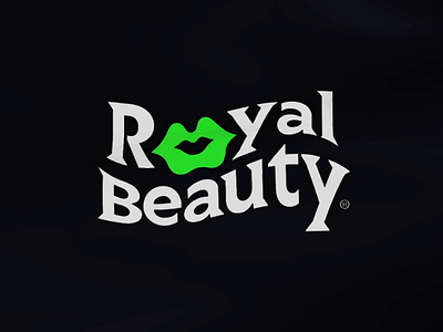 Royal Beauty animation branding logo