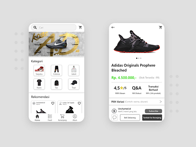 Hypebeats App android design design ecommerce app ui uidesign