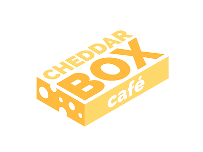 Cheddar Box Café box branding cafe cheddar logo louisville restaurant