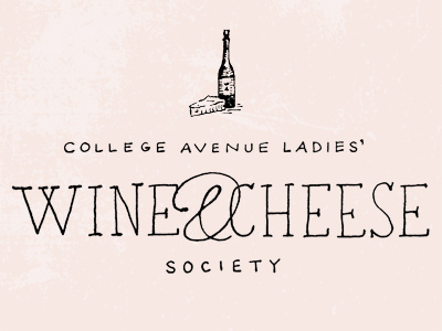 College Avenue Ladies ampersand cheese old south carolina southern vintage wine