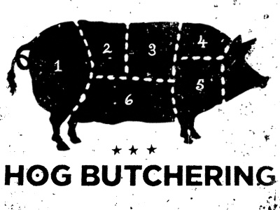 Hog america barbecue bbq butcher history hog pig pork south carolina vintage