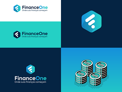 Brand - Finance One brand brand finance branding business cash logo finance graphic design graphic logo logo visual identity work