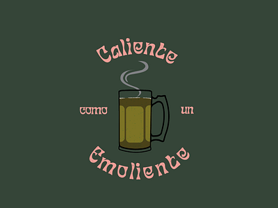 Caliente Como un Emoliente branding design emoliente graphic design illustrator peru peruvian vector