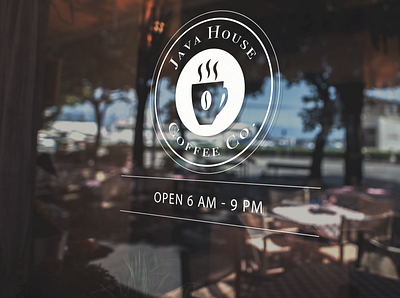 Java House Coffee Co. Logo/Branding adobe brand identity branding design graphic design illustrator logo logo design