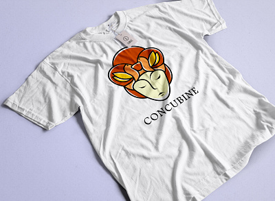 T-Shirt Design Concubine animation branding design graphic design illustration logo motion graphics