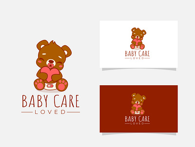 Baby Care Logo Design animation branding design graphic design illustration logo motion graphics vector