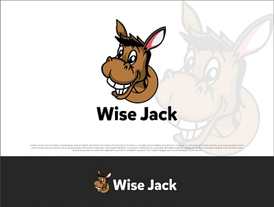 Wise Jack Logo Design concept design graphic design logo