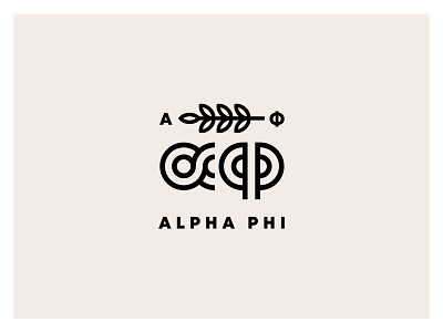 Alpha phi community from Helsinki branding club dance festival identity logo music party