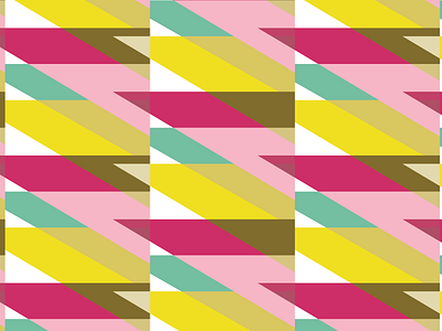 Pattern Swatch bold colourful geometric pattern surface design