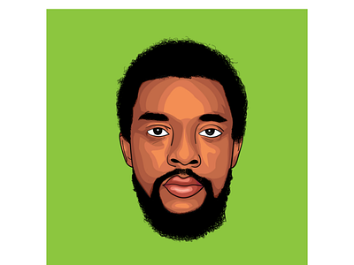 Chadwick Boseman Illustration