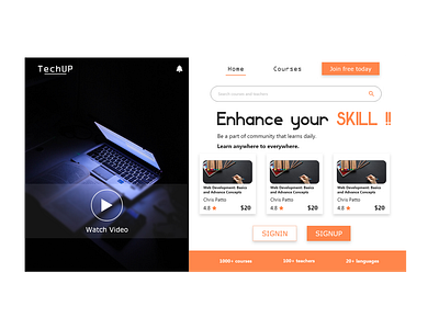 TechUp Website Design