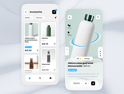 UI Design for Online Store design figma ui