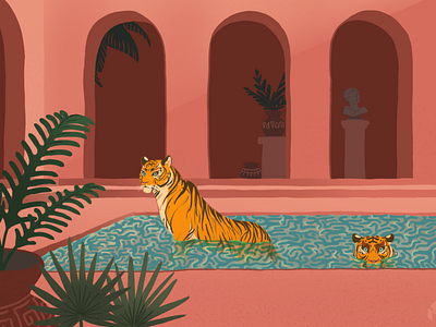 Tigers in the Pool