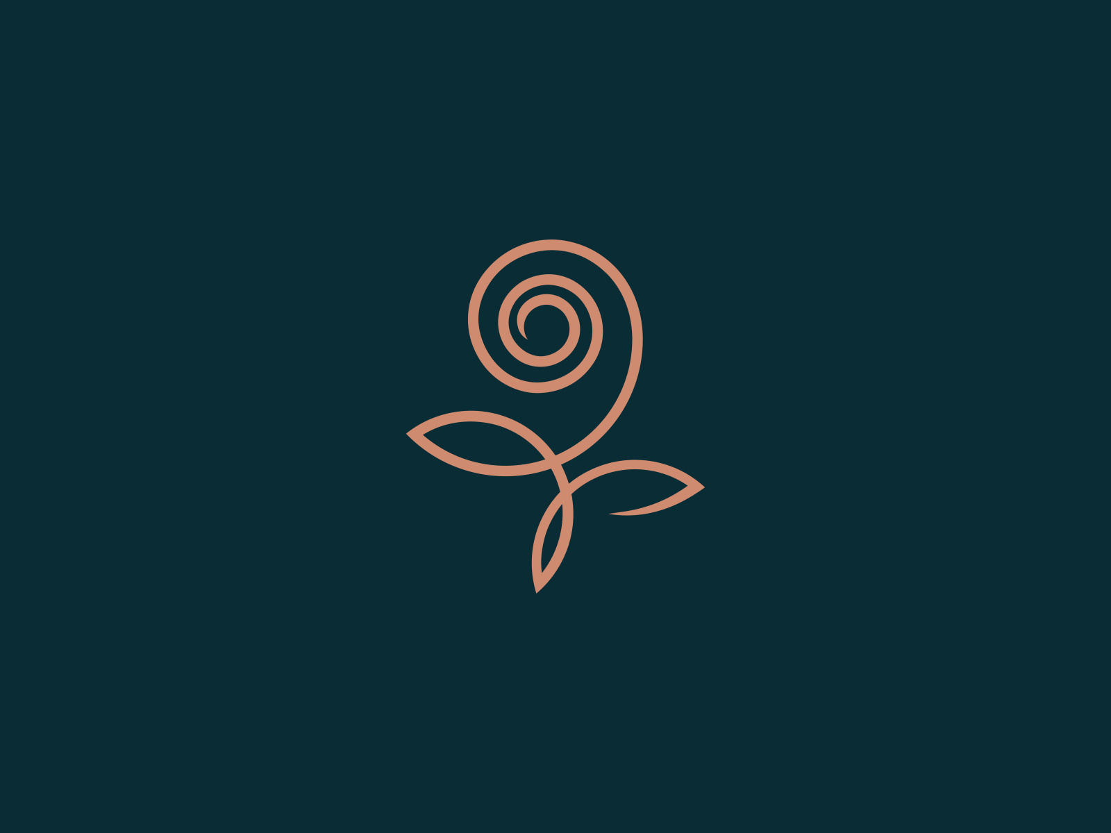 Rose Logomark by Paulina Sara on Dribbble