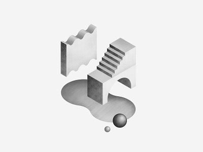 04 / Isometric City / Dream-Like Scenery Creator vol.02 cliparts geometric art geometric shapes graphic objects illustration isometric isometric illustration isometric objects isometric shapes scenery creator