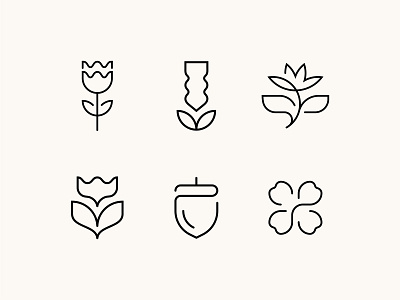 Botanical Icons (I)