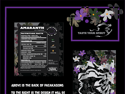 Amaranth by Tahuu for the Four Seasons branding design graphic design illustration packaging