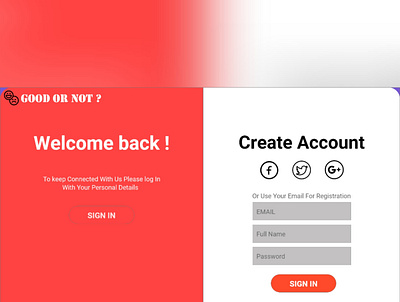 Good Or Not Website animation design graphic design illustration logo ui ux web website