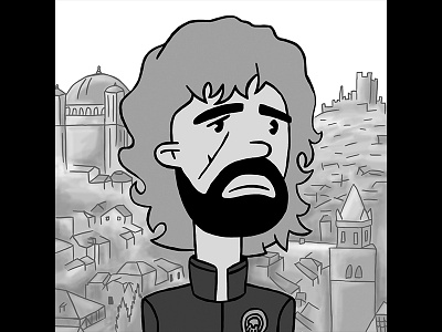 Tyrion 30's gameofthrones illustration
